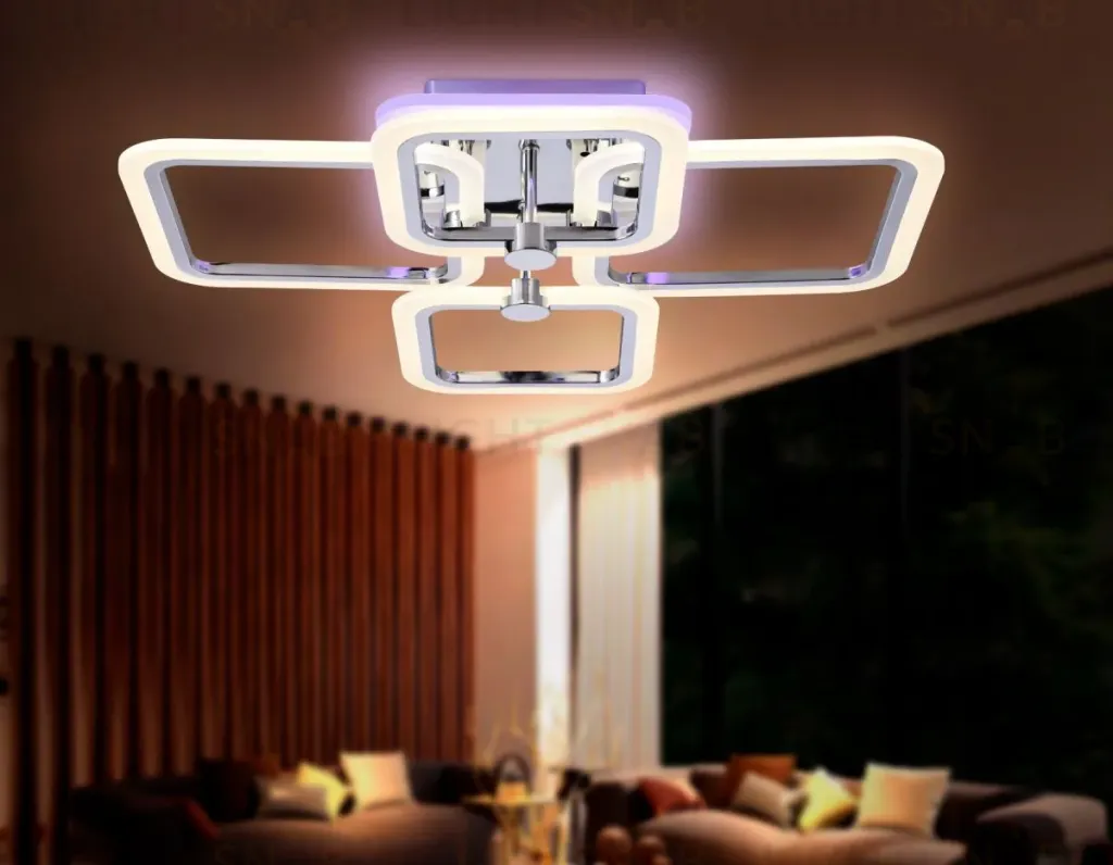 Потолочная люстра с пультом Ambrella Light Acrylica Original FA534 FA534