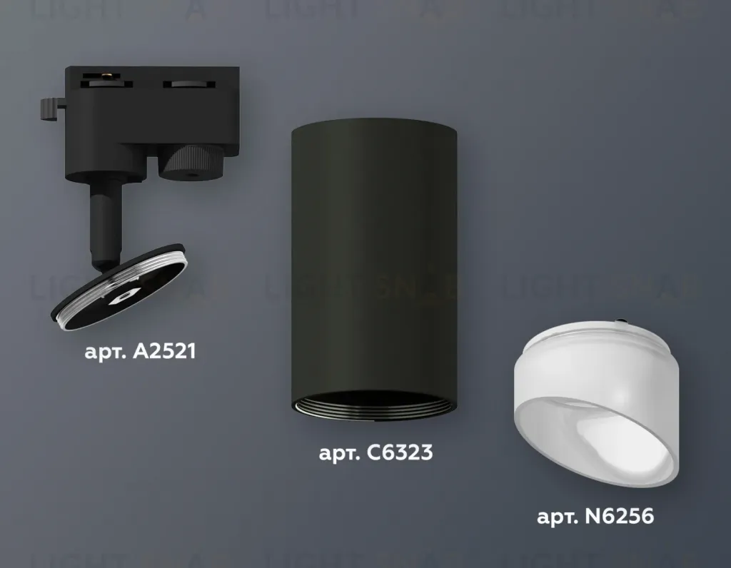 Трековый однофазный светильник Ambrella Light Track System XT6323180 (A2521, C6323, N6256) XT6323180