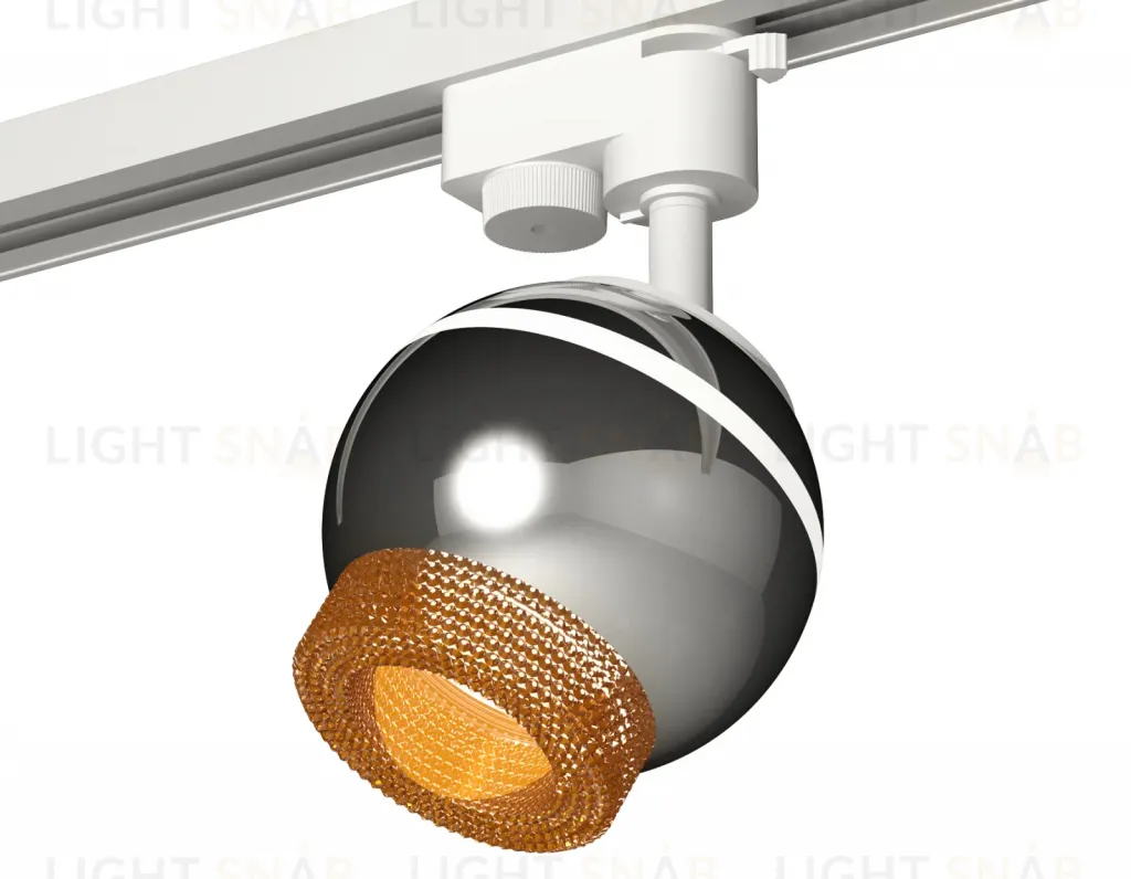 Трековый однофазный светильник с подсветкой Ambrella Light Track System XT1104005 (A2520, C1104, N7195) XT1104005