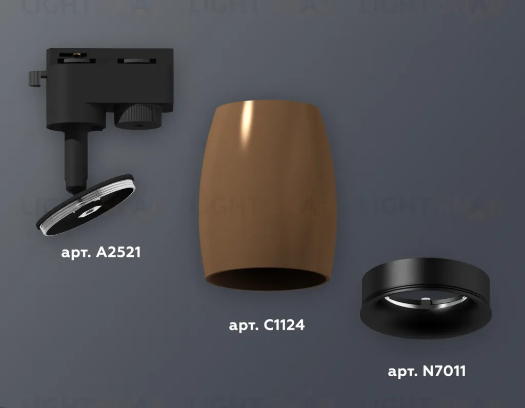 Трековый однофазный светильник Ambrella Light Track System XT1124031 (A2521, C1124, N7011) XT1124031