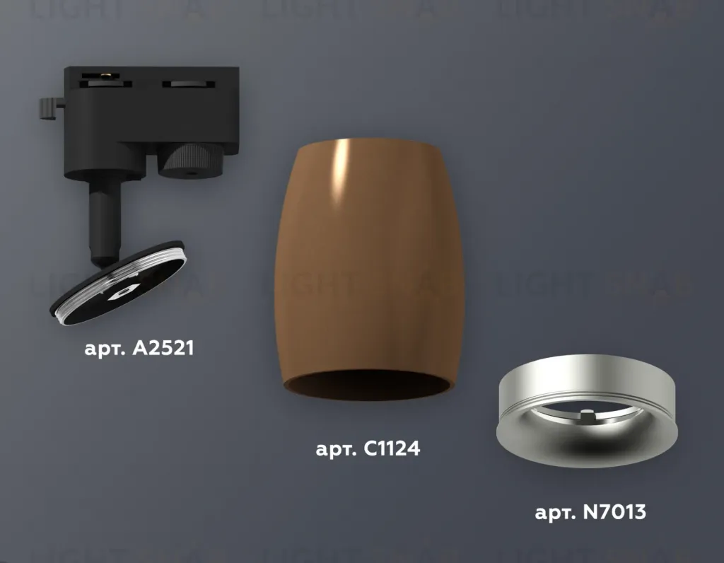 Трековый однофазный светильник Ambrella Light Track System XT1124033 (A2521, C1124, N7013) XT1124033