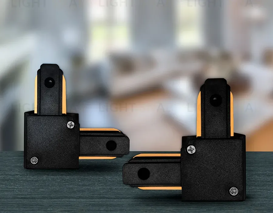 Коннектор угловой однофазный Ambrella Light Track System GL7071 GL7071