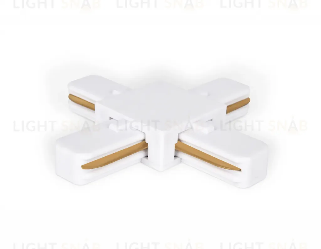 Коннектор Х-образный однофазный Ambrella Light Track System GL7082 GL7082