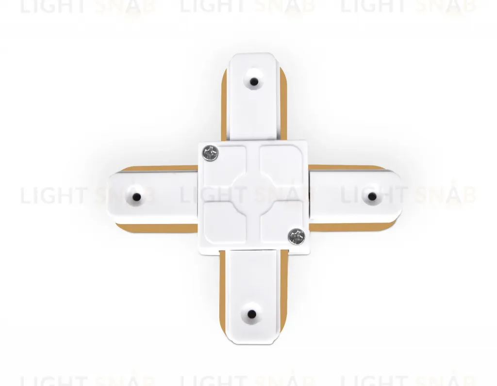 Коннектор Х-образный однофазный Ambrella Light Track System GL7082 GL7082