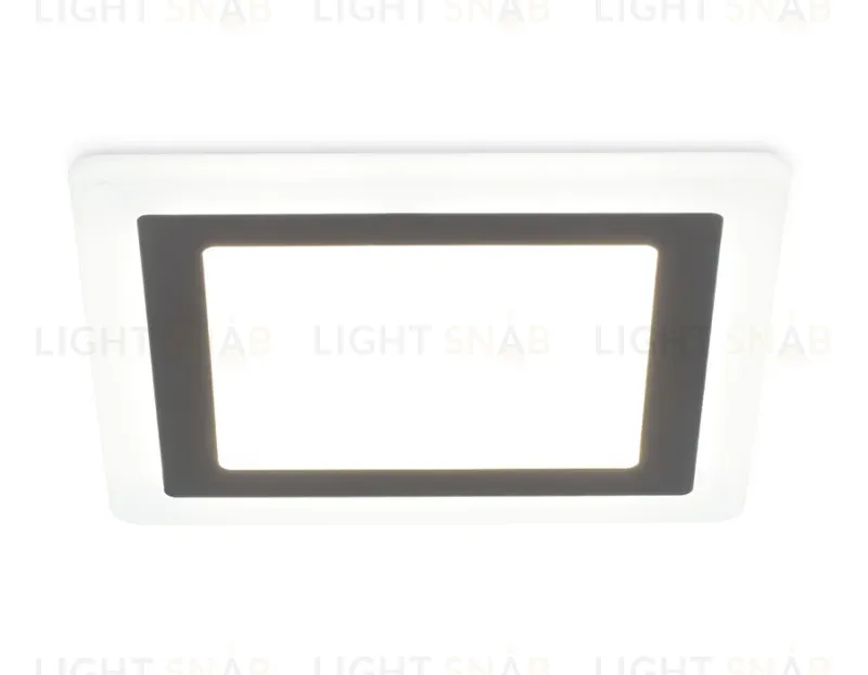 Встраиваемый светильник с подсветкой Ambrella Light Downlight DCR392 DCR392
