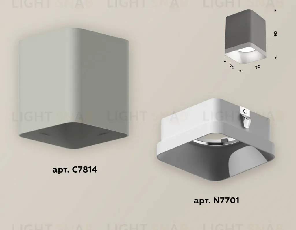 Накладной светильник Ambrella Light Techno XS7814001 (C7814, N7701) XS7814001