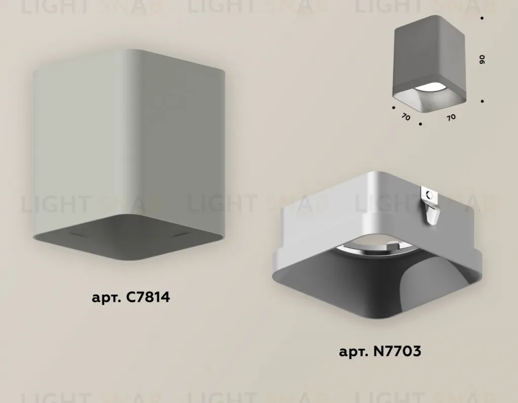 Накладной светильник Ambrella Light Techno XS7814003 (C7814, N7703) XS7814003