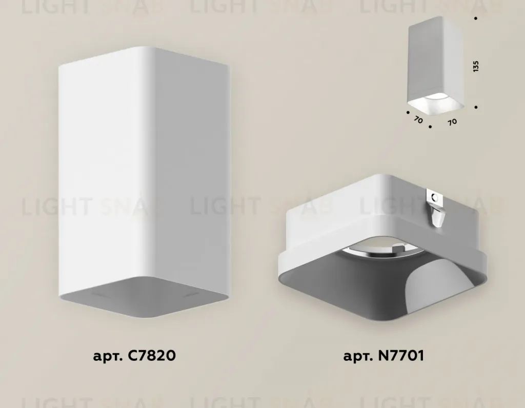 Накладной светильник Ambrella Light Techno XS7820001 (C7820, N7701) XS7820001