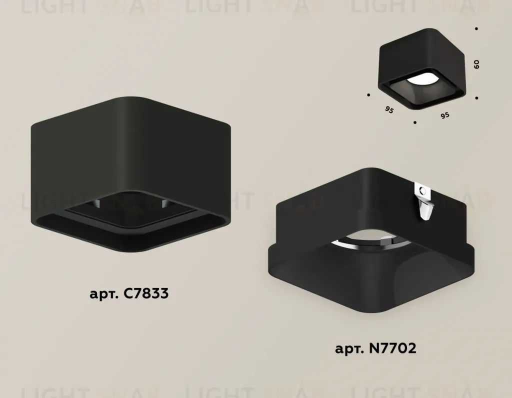 Накладной светильник Ambrella Light Techno XS7833002 XS7833002