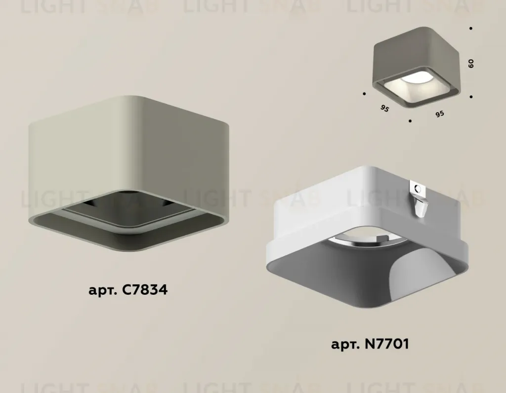 Накладной светильник Ambrella Light Techno XS7834001 XS7834001