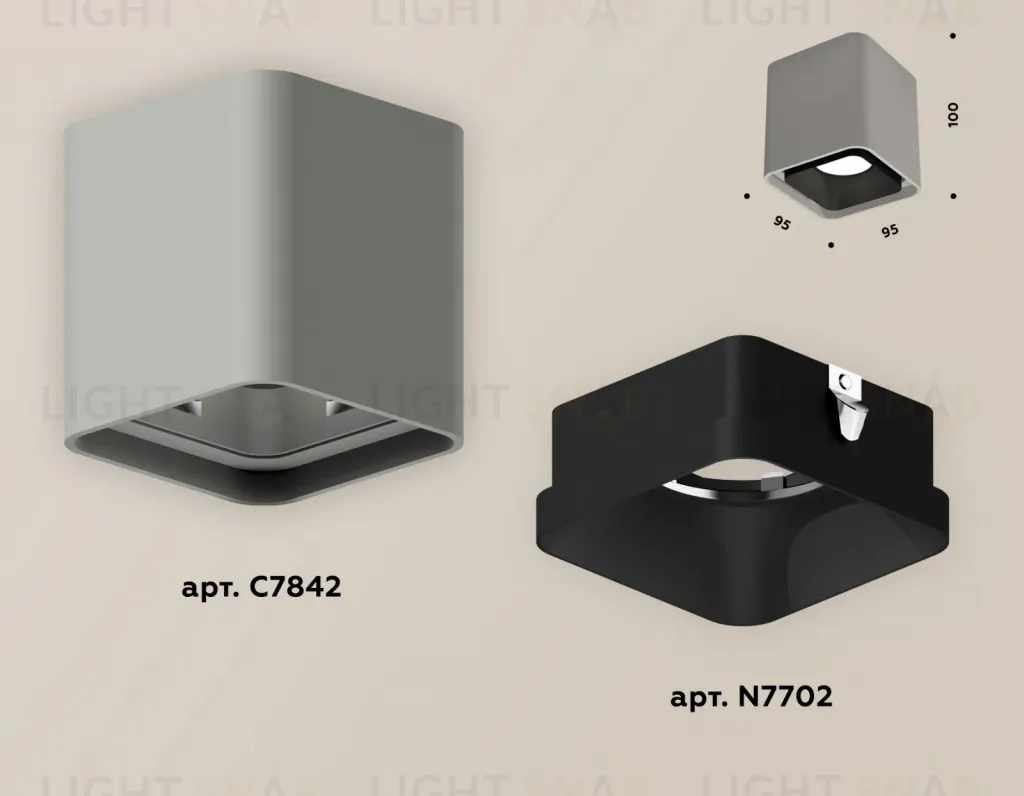 Накладной светильник Ambrella Light Techno XS7842002 (C7842, N7702) XS7842002