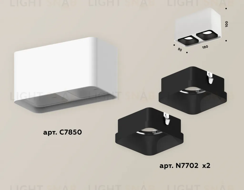 Накладной светильник Ambrella Light Techno XS7850002 (C7850, N7702) XS7850002