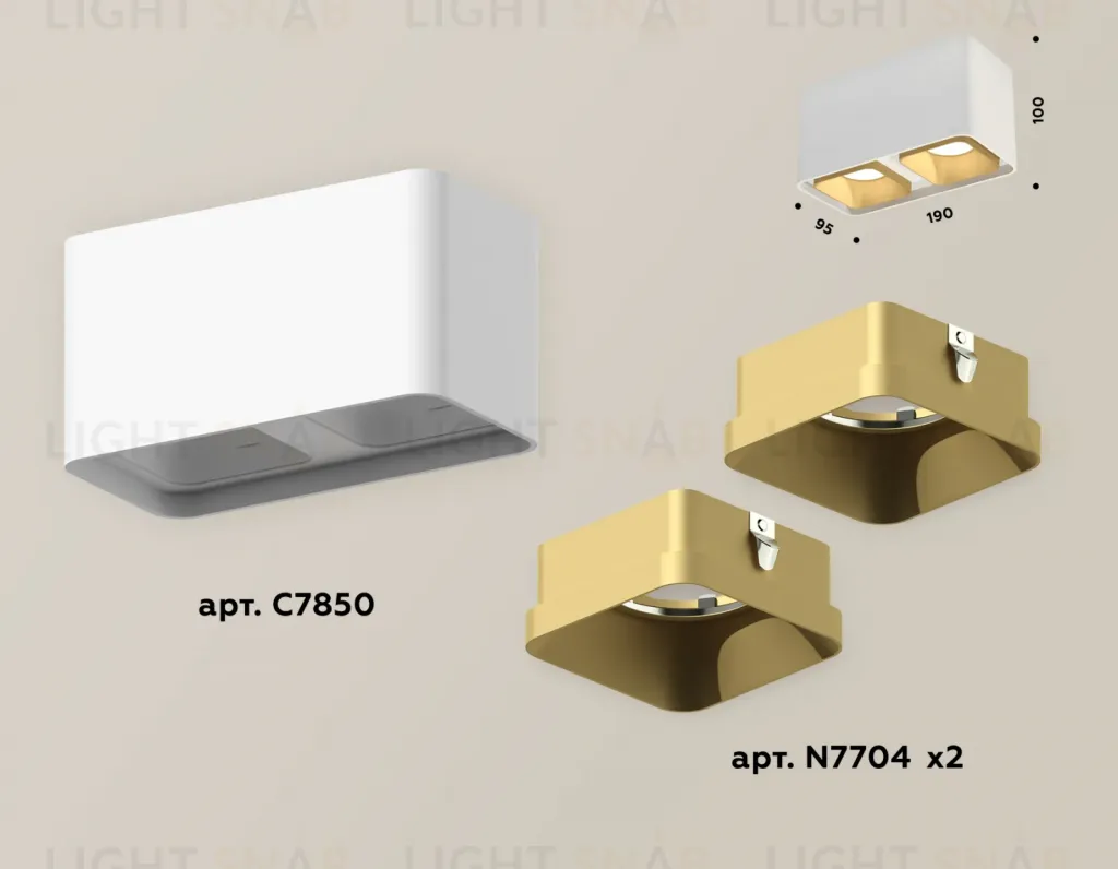 Накладной светильник Ambrella Light Techno XS7850004 (C7850, N7704) XS7850004
