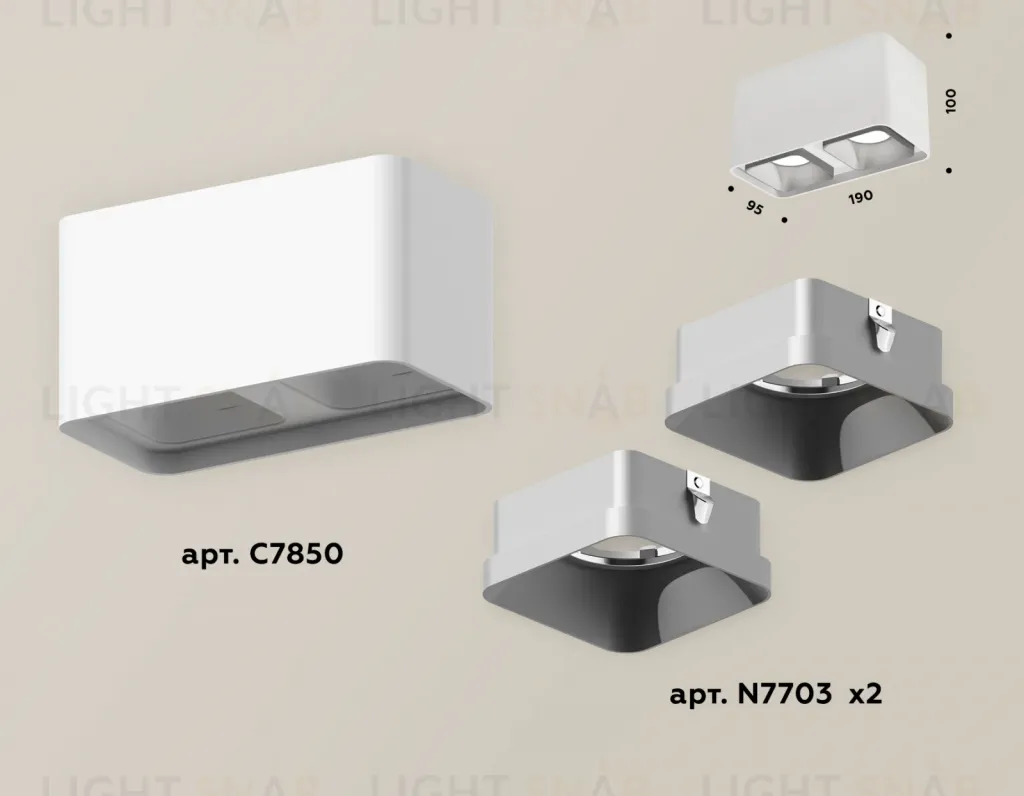Накладной светильник Ambrella Light Techno XS7850003 (C7850, N7703) XS7850003