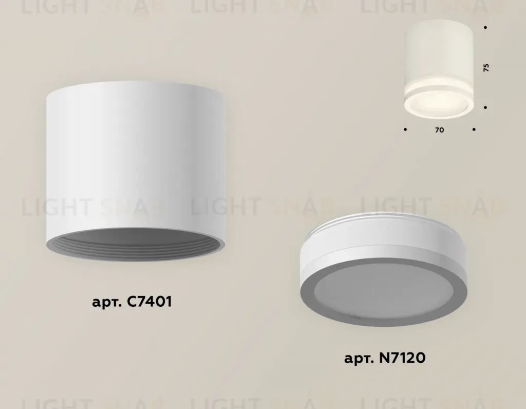 Накладной светильник Ambrella Light Techno XS7401041 (C7401, N7120) XS7401041