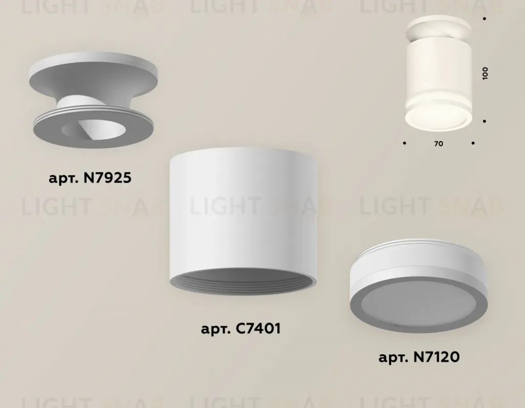 Накладной светильник Ambrella Light Techno XS7401064 (N7925, C7401, N7120) XS7401064