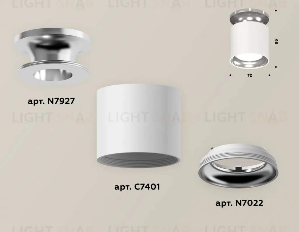 Накладной светильник Ambrella Light Techno XS7401103 (N7927, C7401, N7022) XS7401103