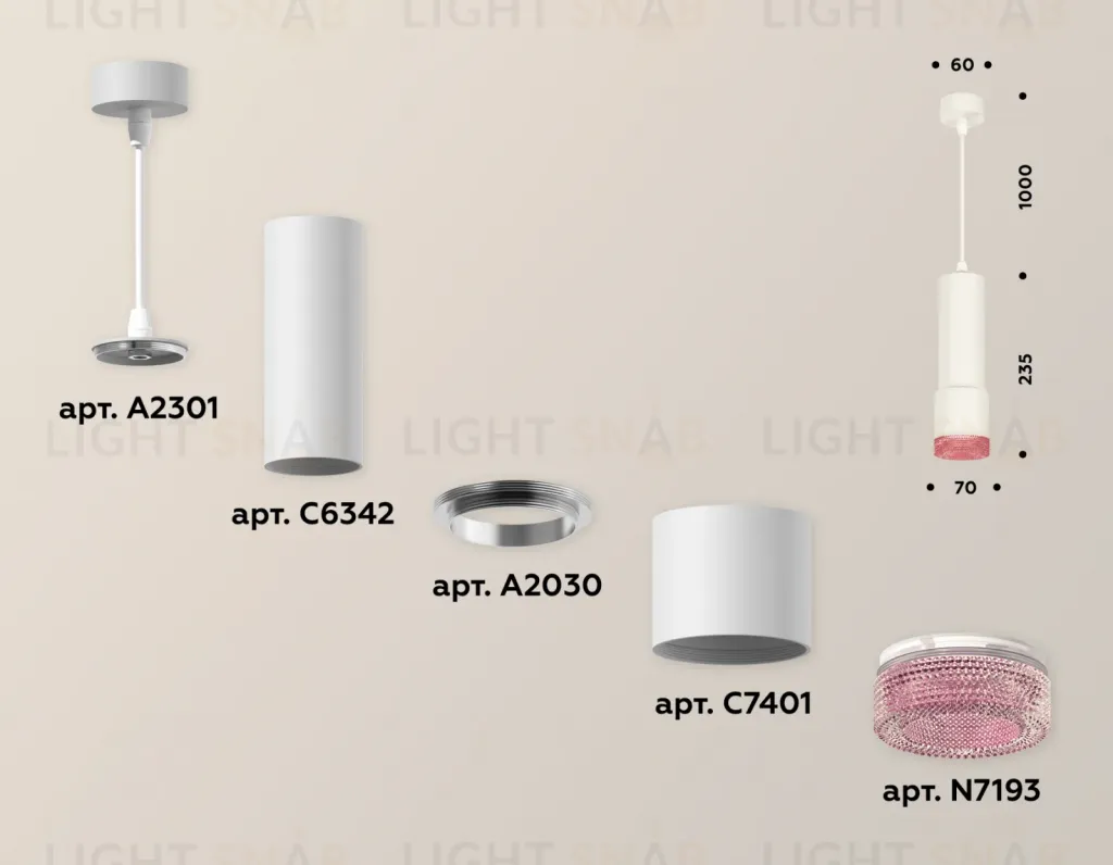 Подвесной светильник Ambrella Light Techno XP7401003 (A2301, C6342, A2030, C7401, N7193) XP7401003