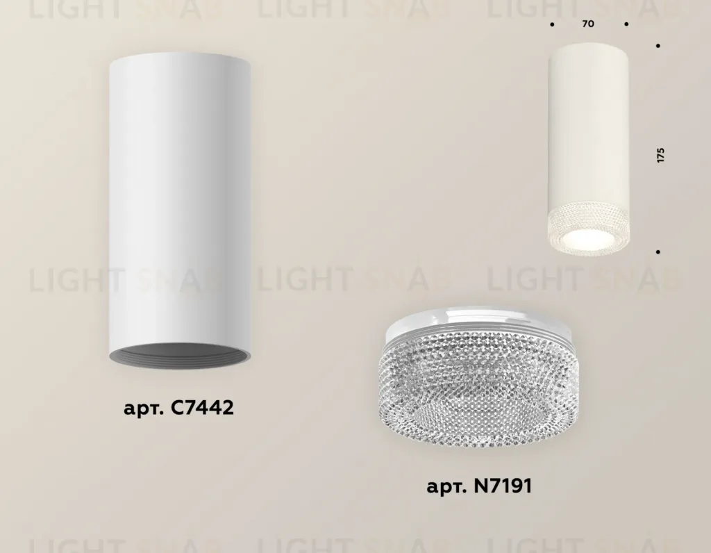 Накладной светильник Ambrella Light Techno XS7442010 (C7442, N7191) XS7442010