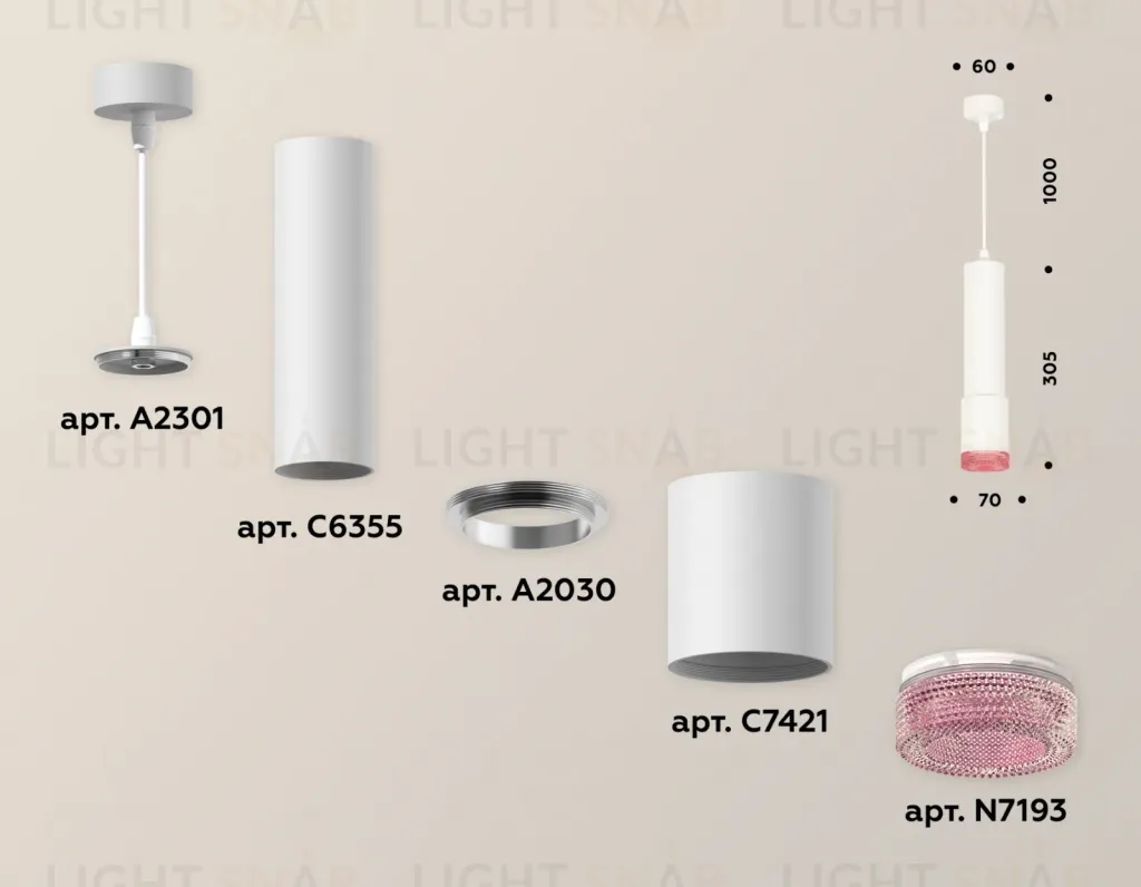 Подвесной светильник Ambrella Light Techno XP7421003 (A2301, C6355, A2030, C7421, N7193) XP7421003
