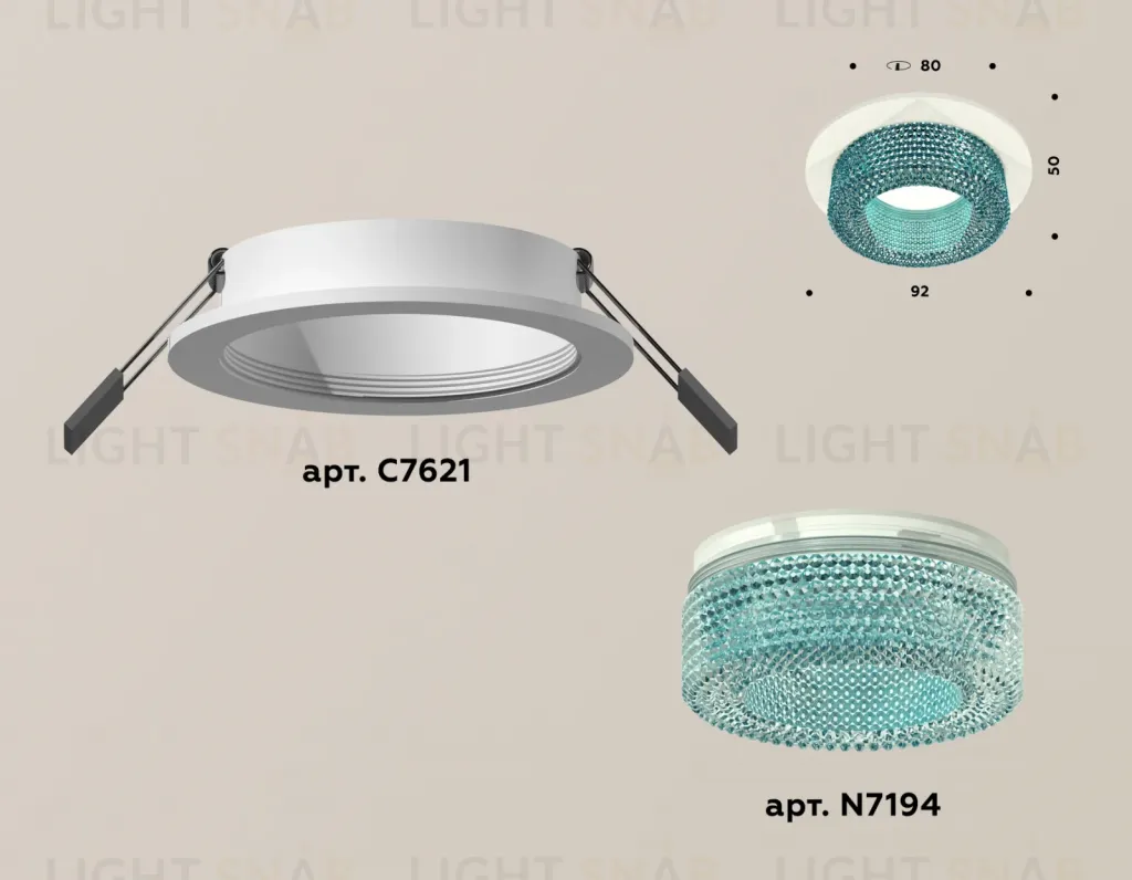 Встраиваемый светильник Ambrella Light Techno XC7621023 (C7621, N7194) XC7621023