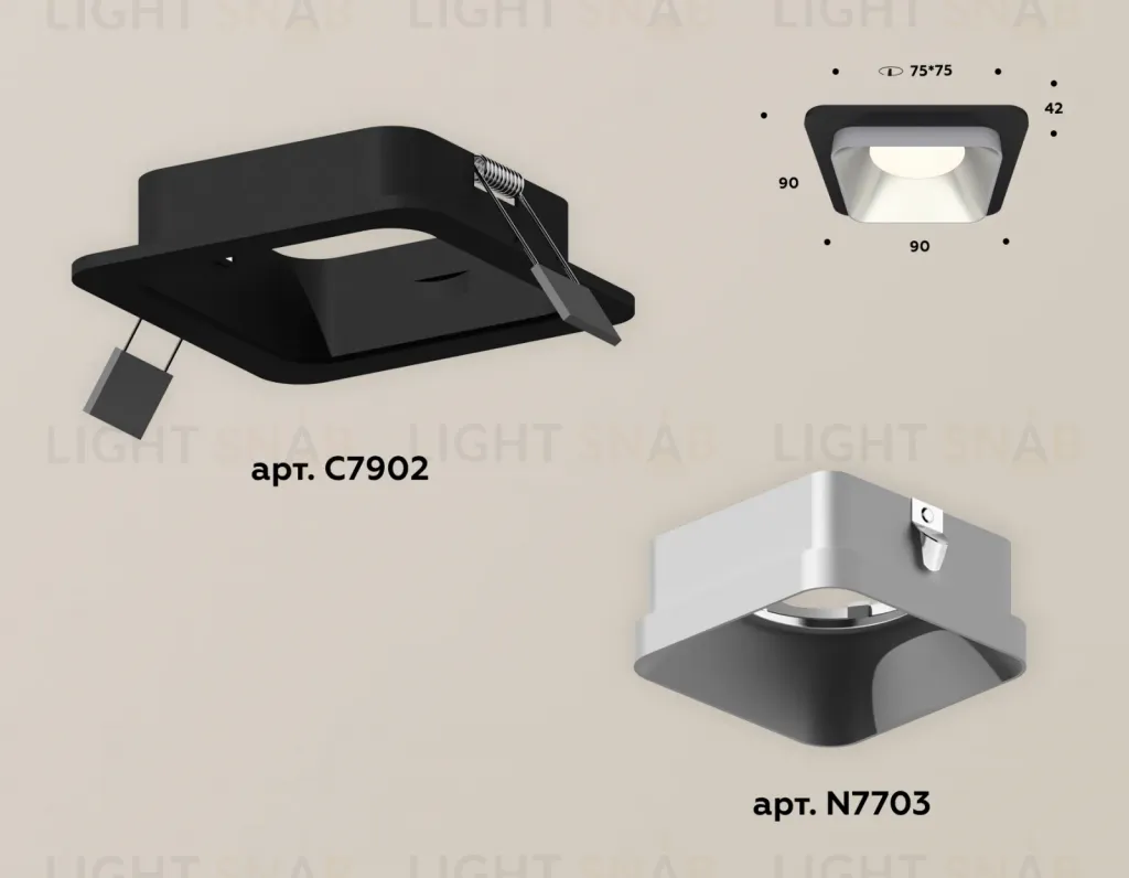 Встраиваемый светильник Ambrella Light Techno XC7902003 (C7902, N7703) XC7902003