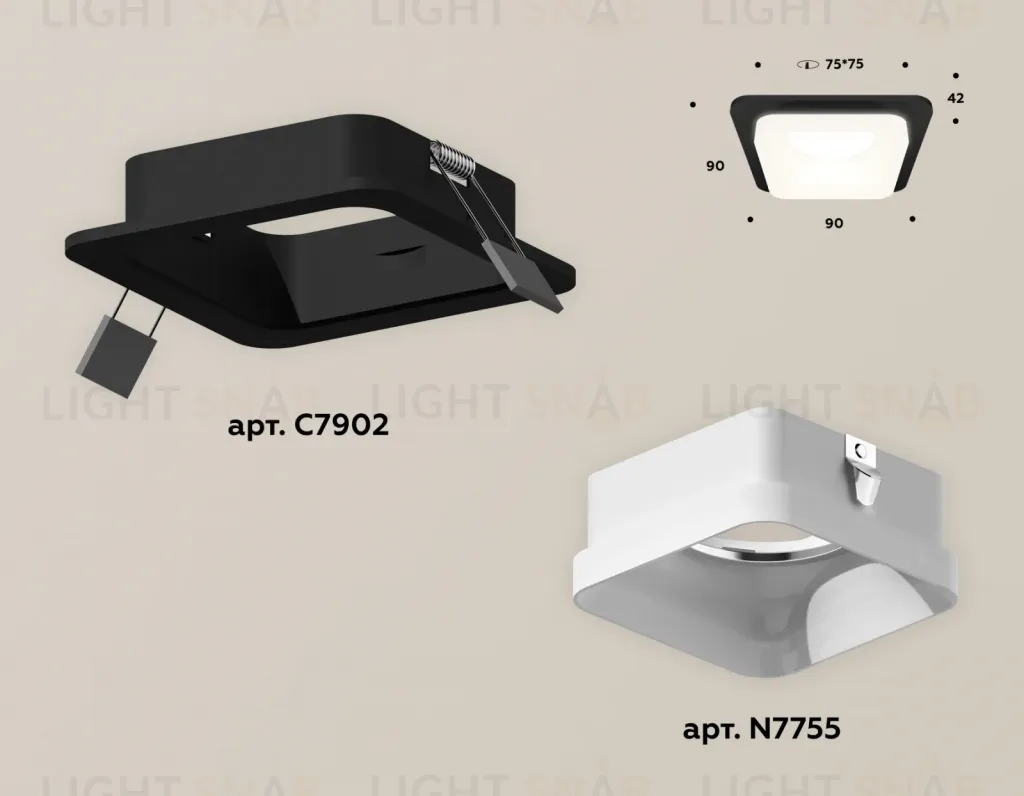 Встраиваемый светильник Ambrella Light Techno XC7902013 (C7902, N7755) XC7902013