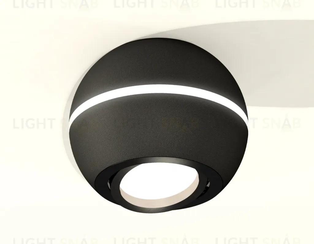 Накладной поворотный светильник с дополнительной подсветкой Ambrella Light Techno XS1102020 (C1102, N7002) XS1102020