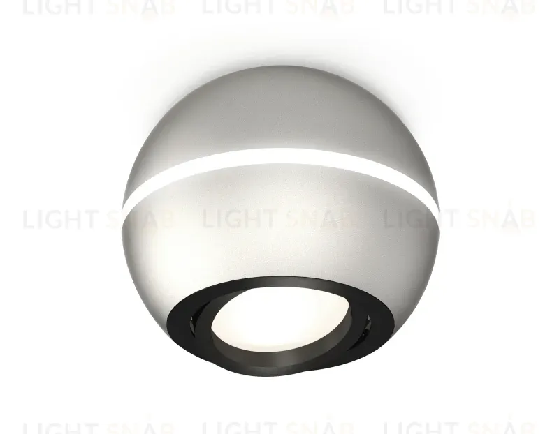 Накладной поворотный светильник с дополнительной подсветкой Ambrella Light Techno XS1103010 (C1103, N7002) XS1103010