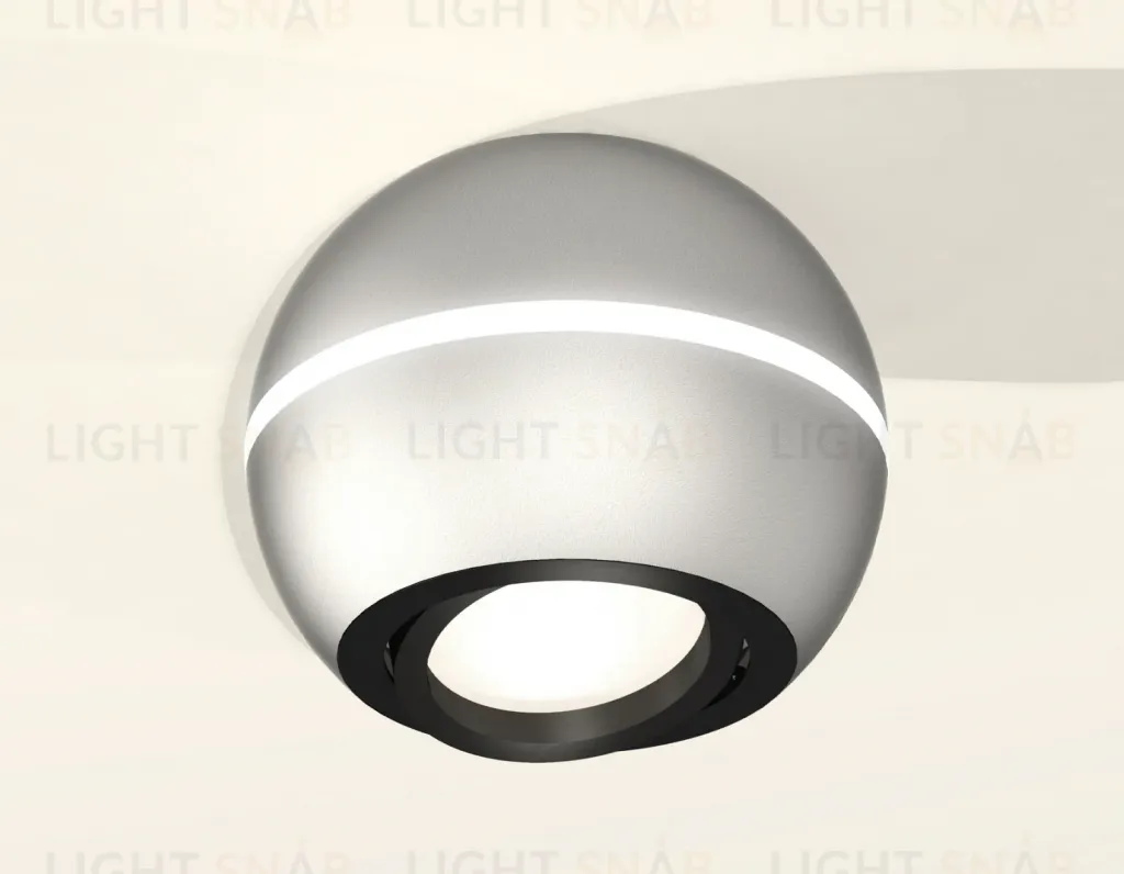 Накладной поворотный светильник с дополнительной подсветкой Ambrella Light Techno XS1103010 (C1103, N7002) XS1103010