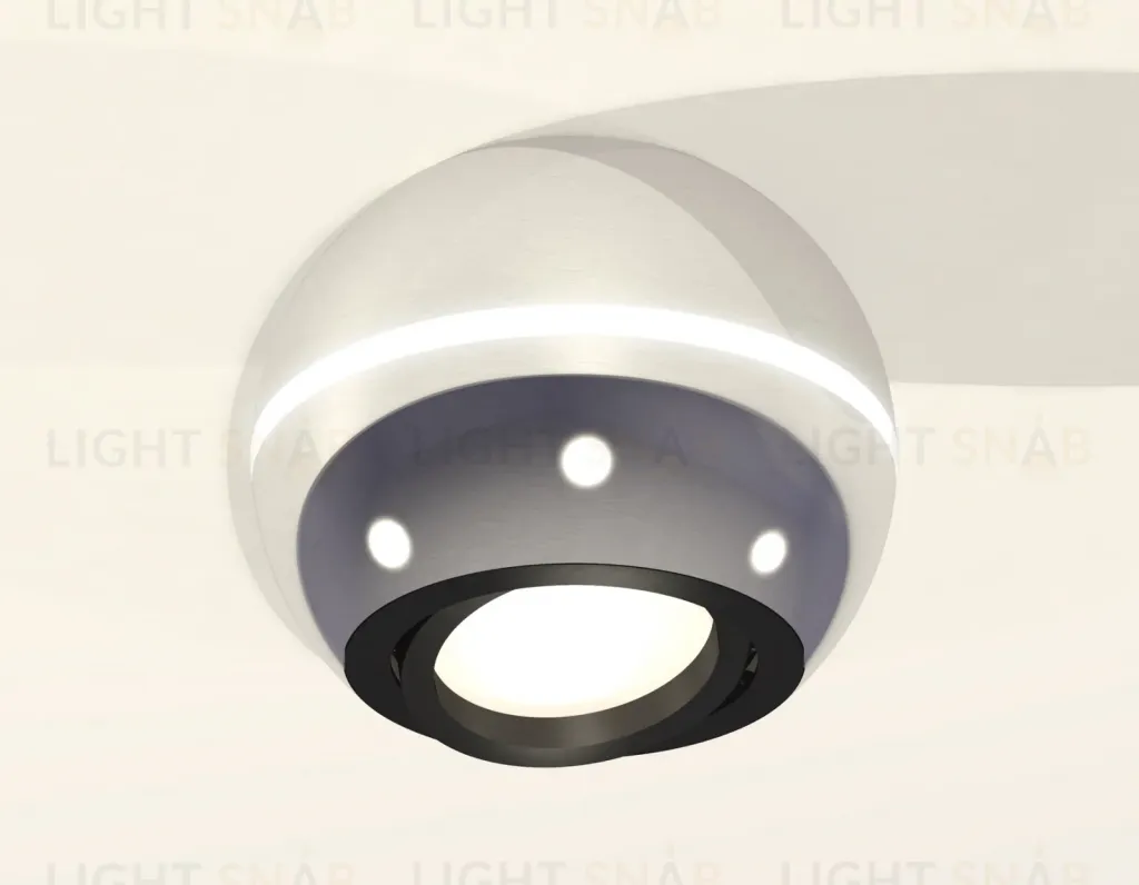 Накладной поворотный светильник с дополнительной подсветкой Ambrella Light Techno XS1104010 (C1104, N7002) XS1104010