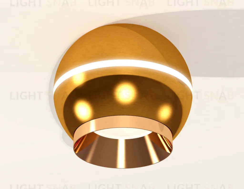 Накладной светильник с дополнительной подсветкой Ambrella Light Techno XS1105002 (C1105, N7034) XS1105002