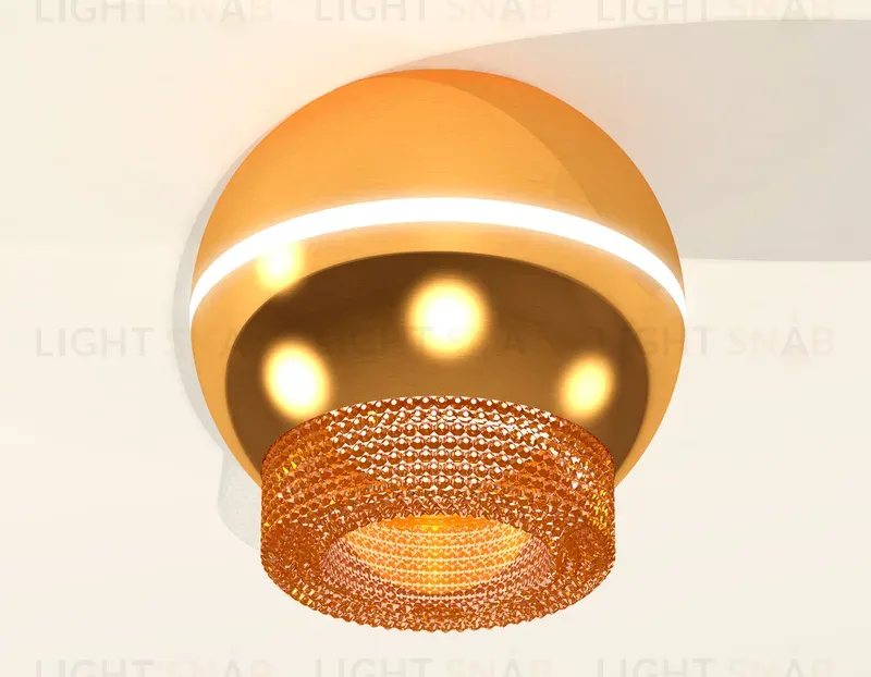 Накладной светильник с дополнительной подсветкой Ambrella Light Techno XS1105020 (C1105, N7195) XS1105020