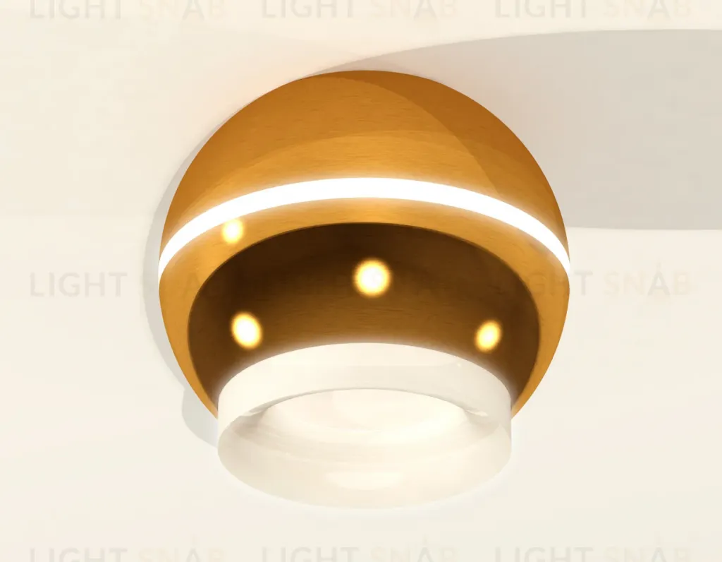 Накладной светильник с дополнительной подсветкой Ambrella Light Techno XS1105030 (C1105, N7165) XS1105030