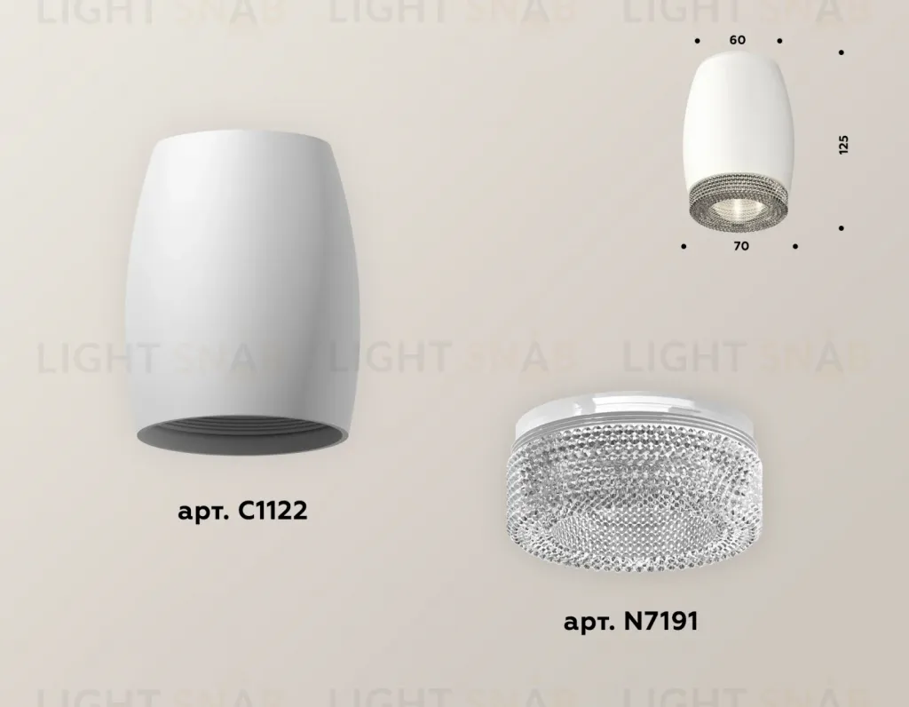 Накладной светильник Ambrella Light Techno XS1122010 (C1122, N7191) XS1122010
