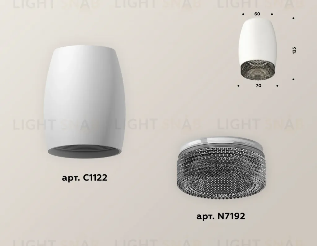Накладной светильник Ambrella Light Techno XS1122011 (C1122, N7192) XS1122011