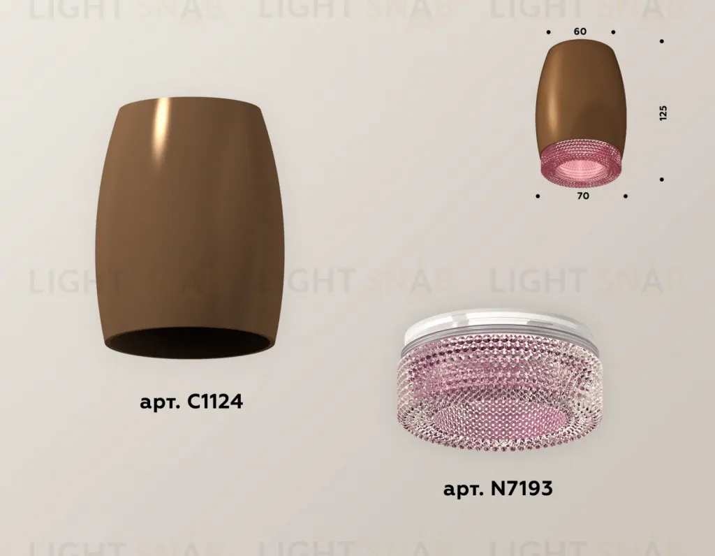 Накладной светильник Ambrella Light Techno XS1124010 (C1124, N7193) XS1124010