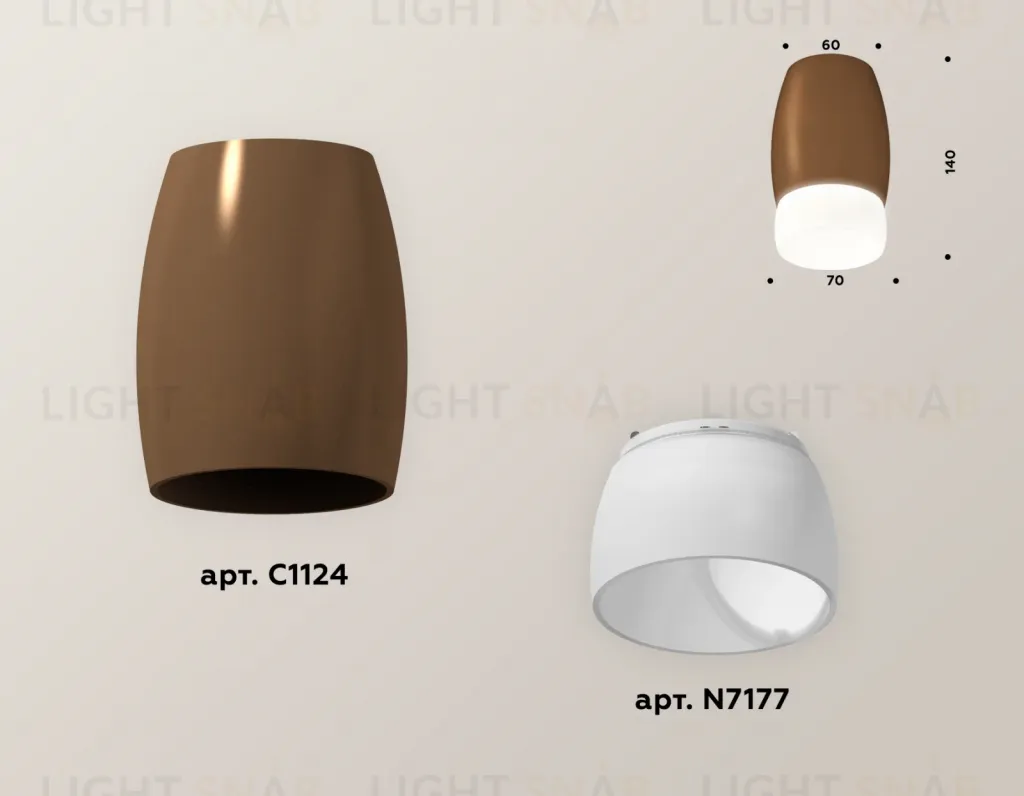 Накладной светильник Ambrella Light Techno XS1124023 (C1124, N7177) XS1124023