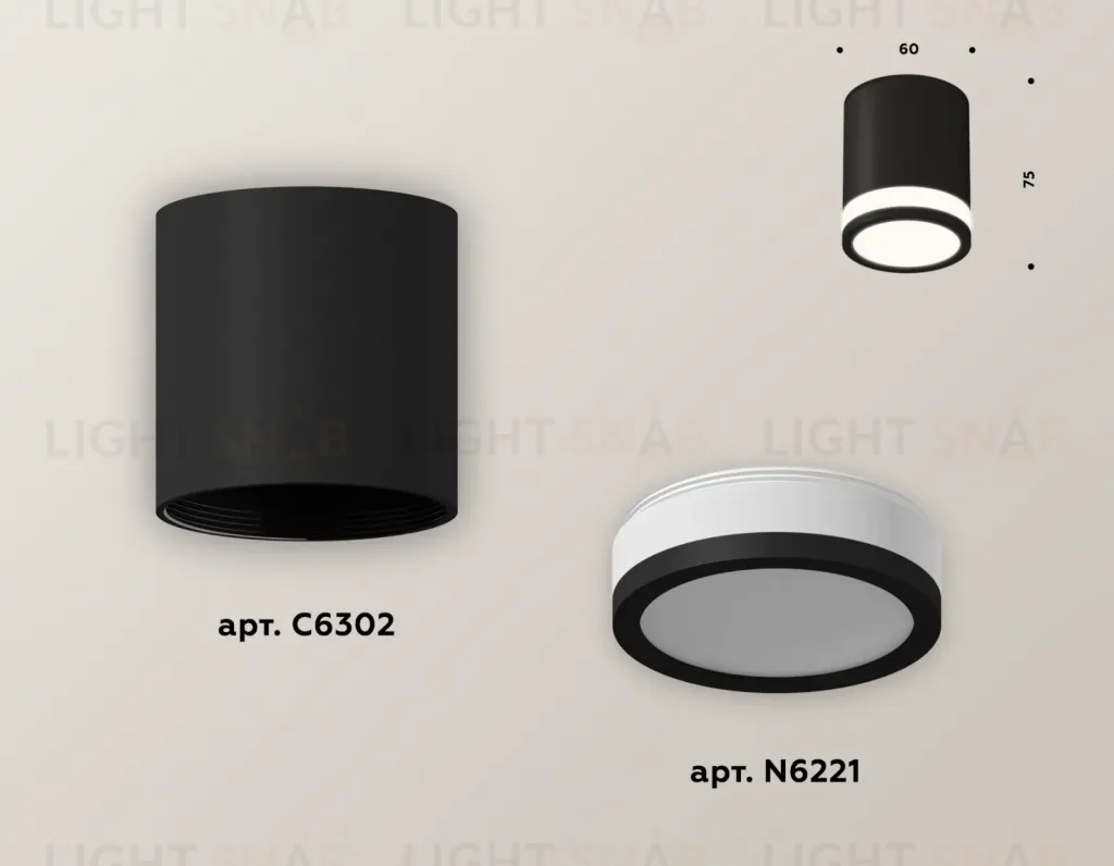 Накладной светильник Ambrella Light Techno XS6302060 (C6302, N6221) XS6302060