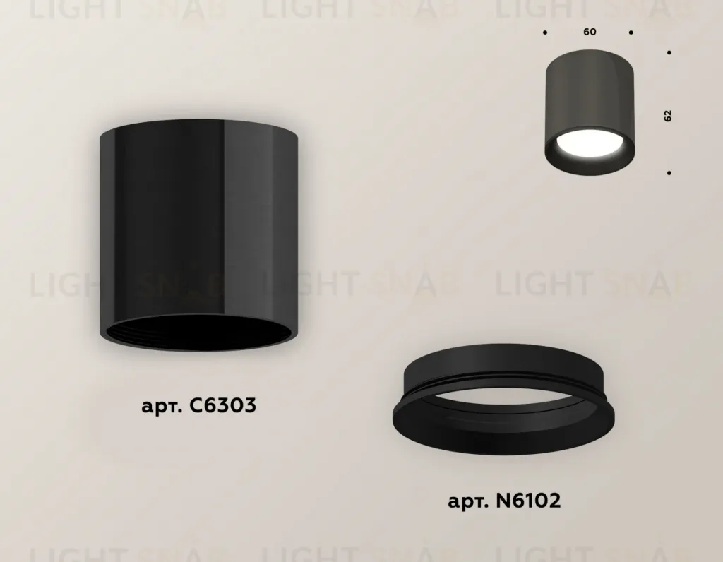 Накладной светильник Ambrella Light Techno XS6303001 (C6303, N6102) XS6303001