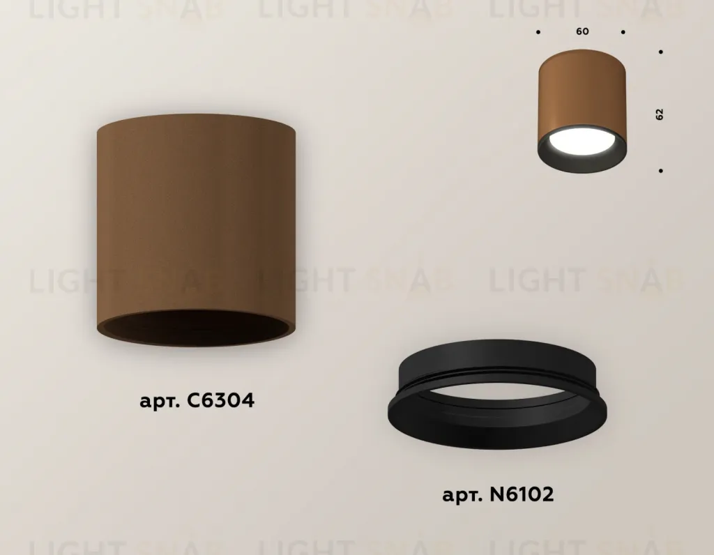 Накладной светильник Ambrella Light Techno XS6304001 (C6304, N6102) XS6304001