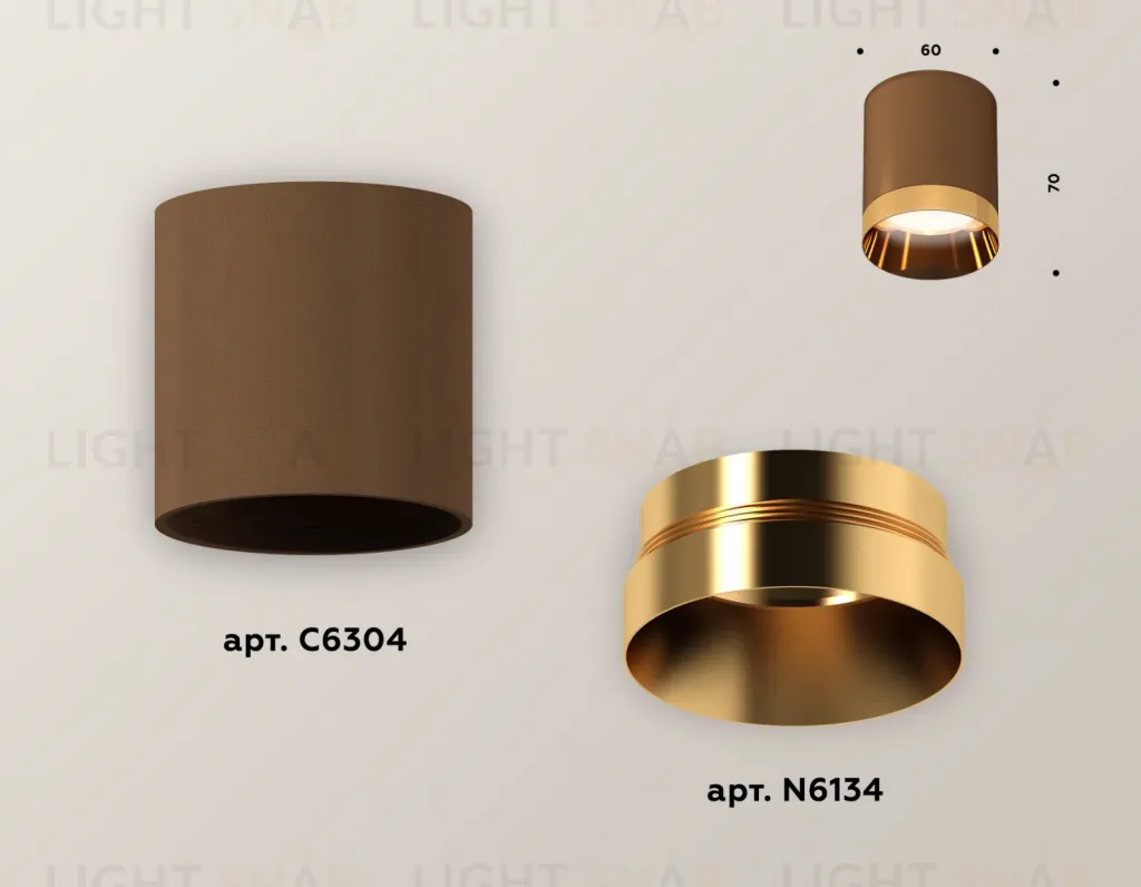 Накладной светильник Ambrella Light Techno XS6304011 (C6304, N6134) XS6304011