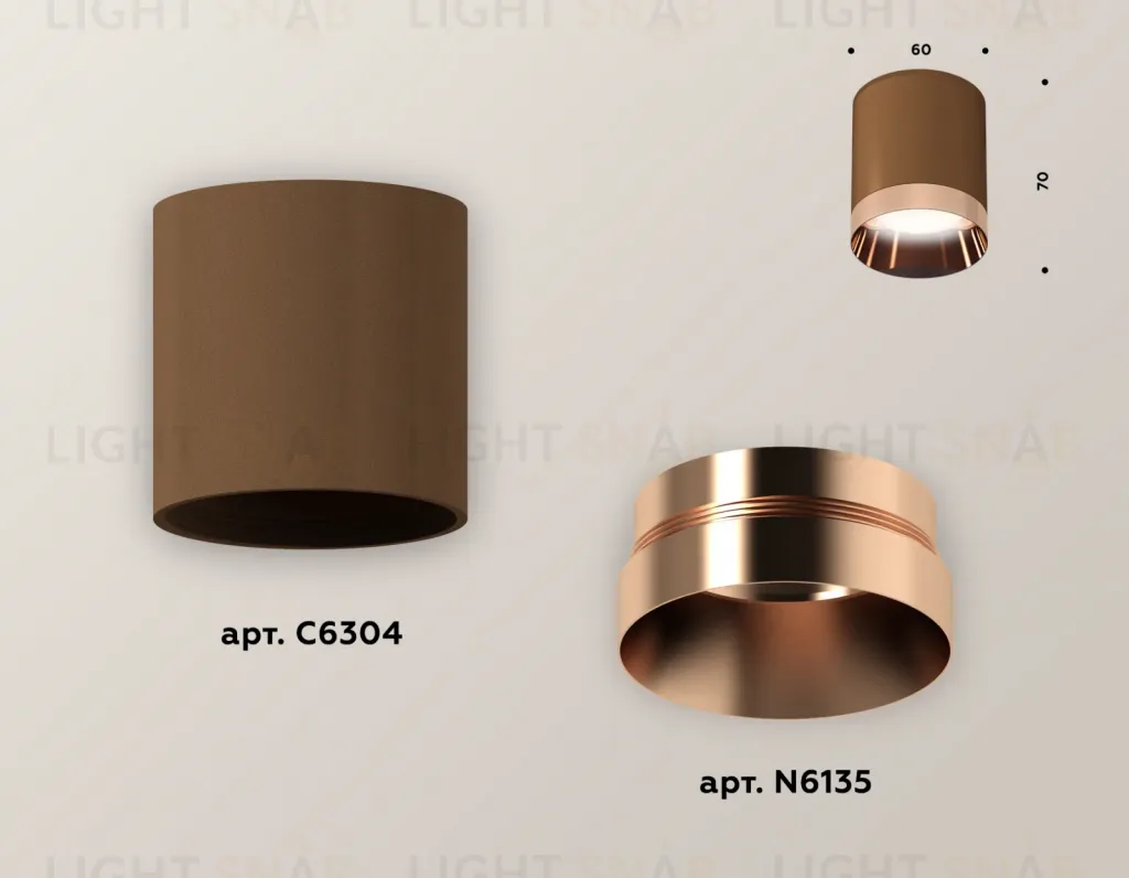 Накладной светильник Ambrella Light Techno XS6304012 (C6304, N6135) XS6304012