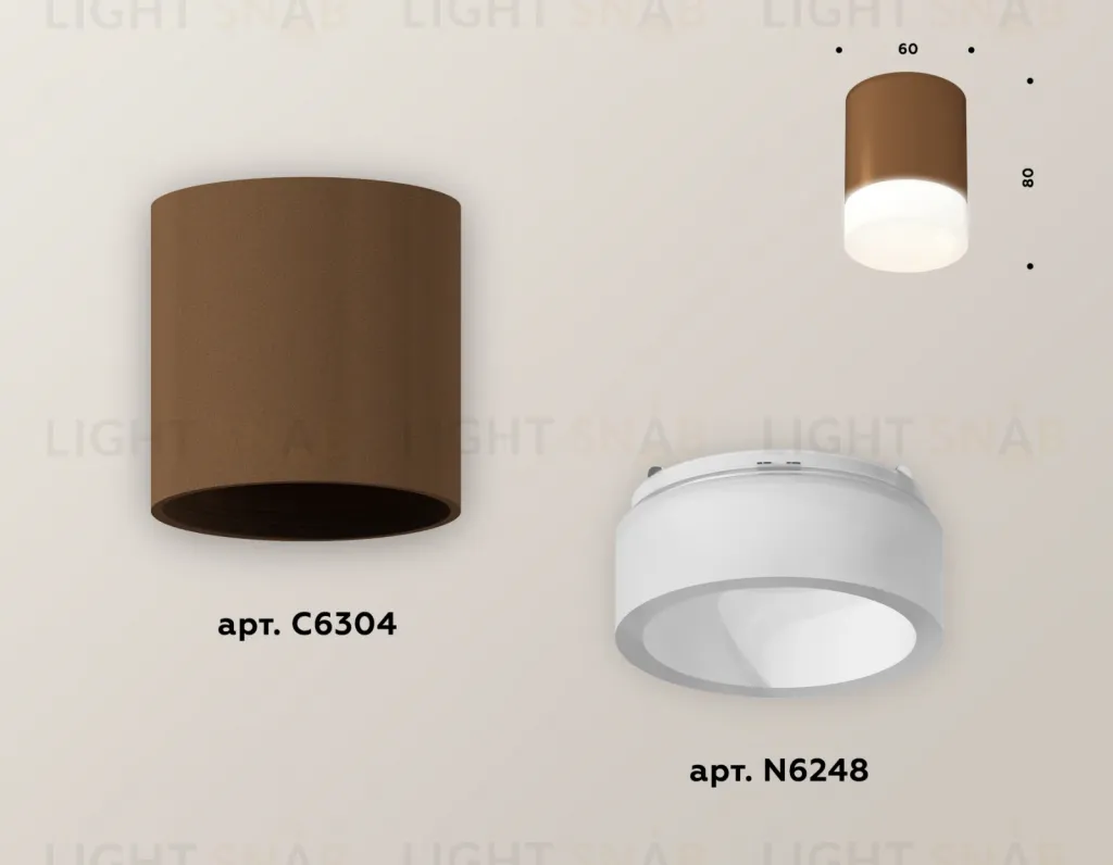 Накладной светильник Ambrella Light Techno XS6304041 (C6304, N6248) XS6304041