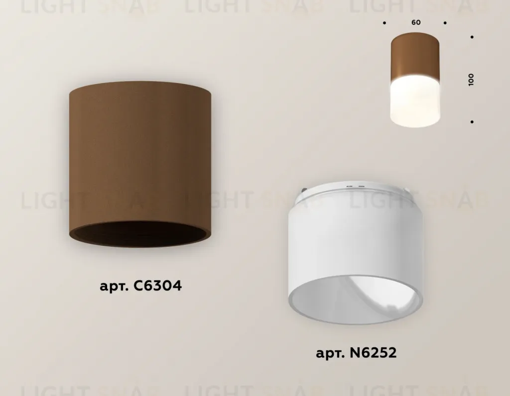Накладной светильник Ambrella Light Techno XS6304042 (C6304, N6252) XS6304042