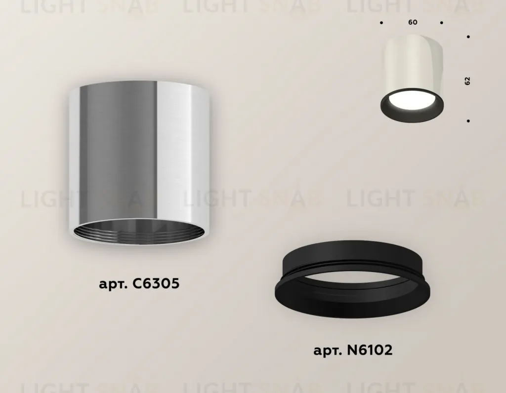 Накладной светильник Ambrella Light Techno XS6305002 (C6305, N6102) XS6305002