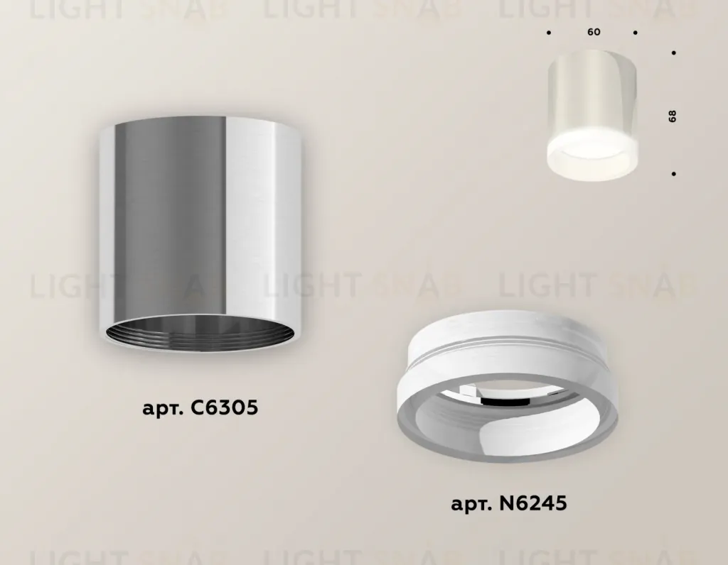 Накладной светильник Ambrella Light Techno XS6305020 (C6305, N6245) XS6305020