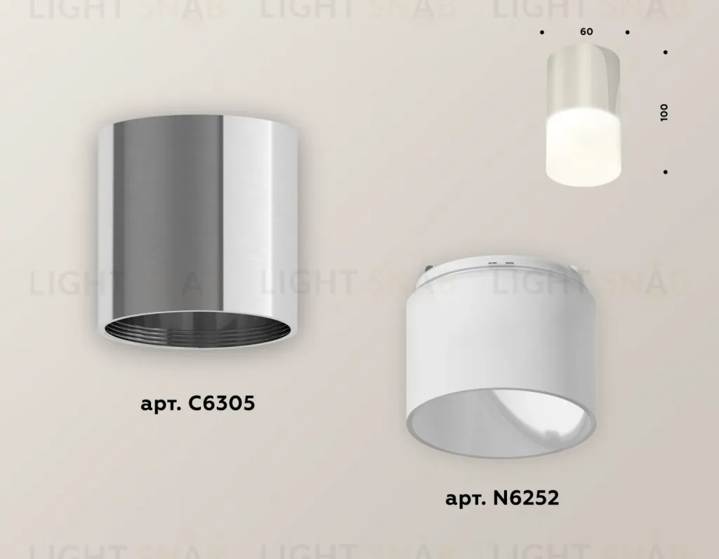 Накладной светильник Ambrella Light Techno XS6305022 (C6305, N6252) XS6305022