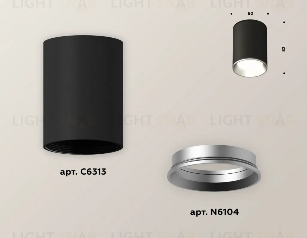 Накладной светильник Ambrella Light Techno XS6313002 (C6313, N6104) XS6313002