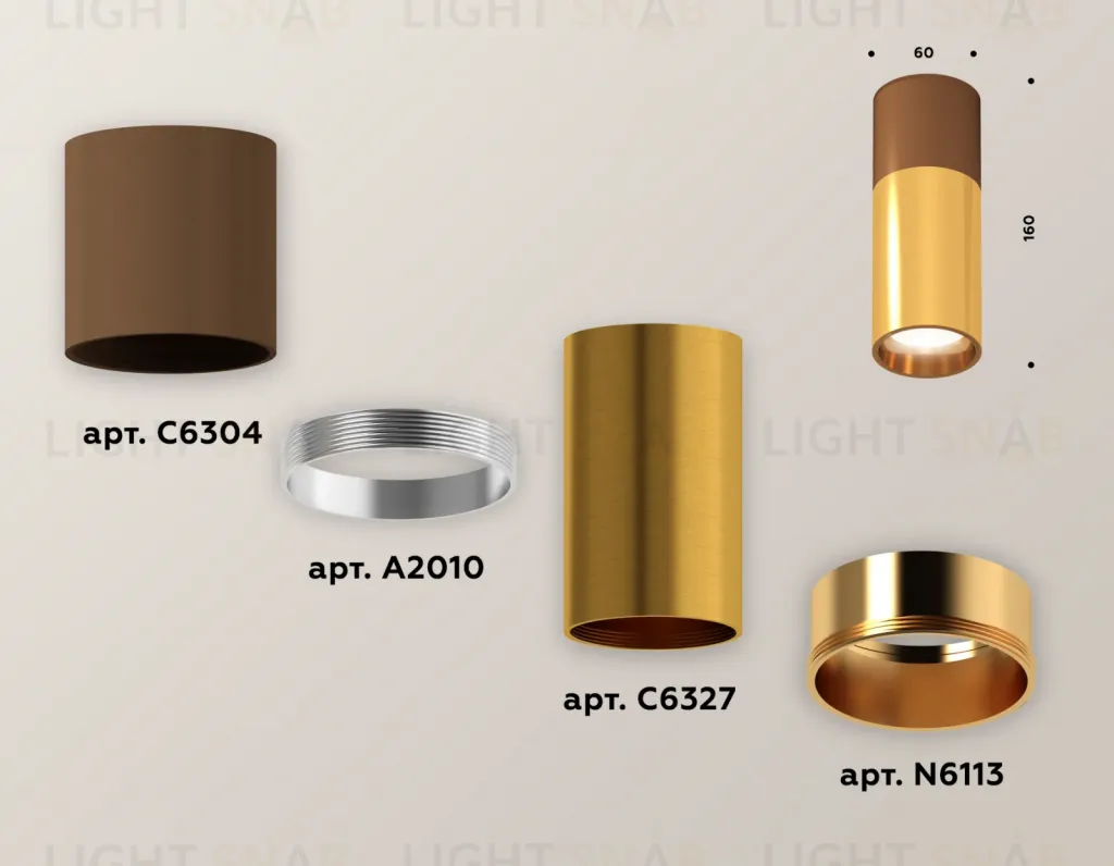 Накладной светильник Ambrella Light Techno XS6327060 (C6304, C6327, A2010, N6113) XS6327060